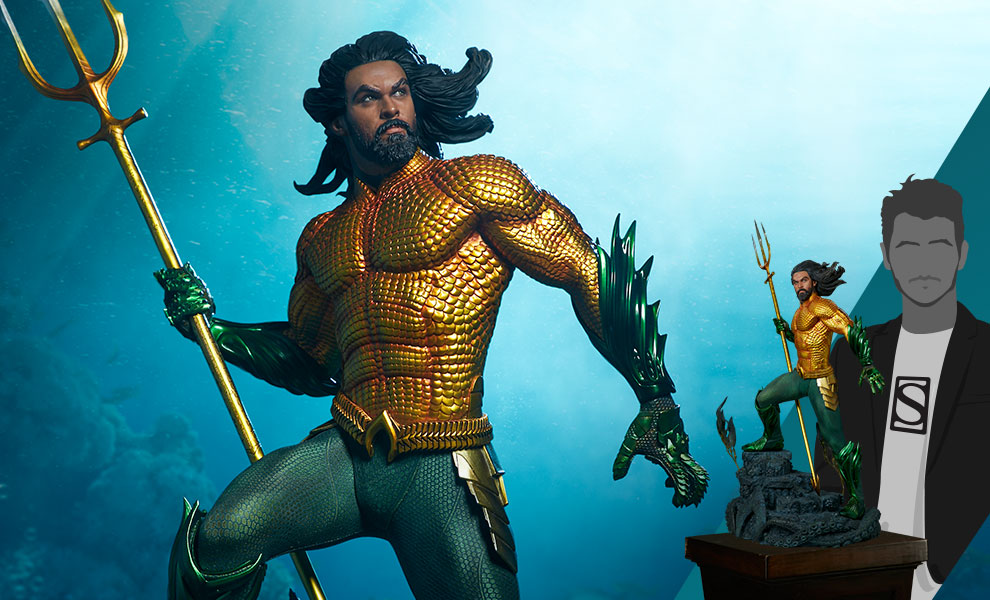 Gallery Feature Image of Aquaman Premium Format™ Figure - Click to open image gallery