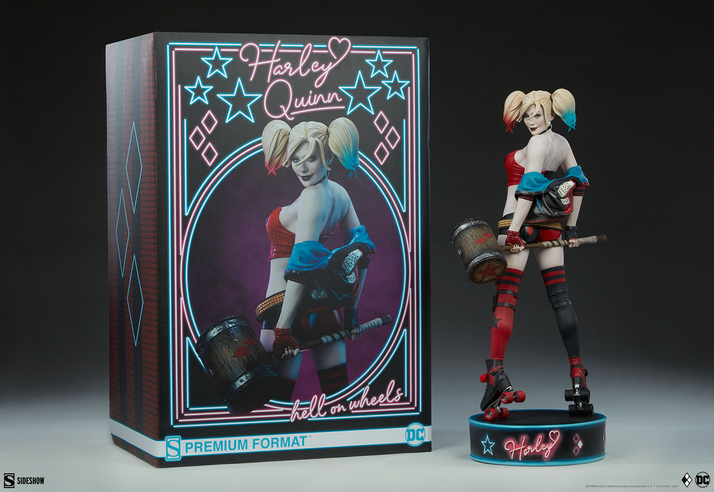 sideshow harley quinn premium format