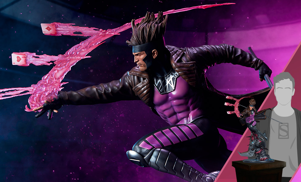 Marvel Gambit Maquette by Sideshow Collectibles