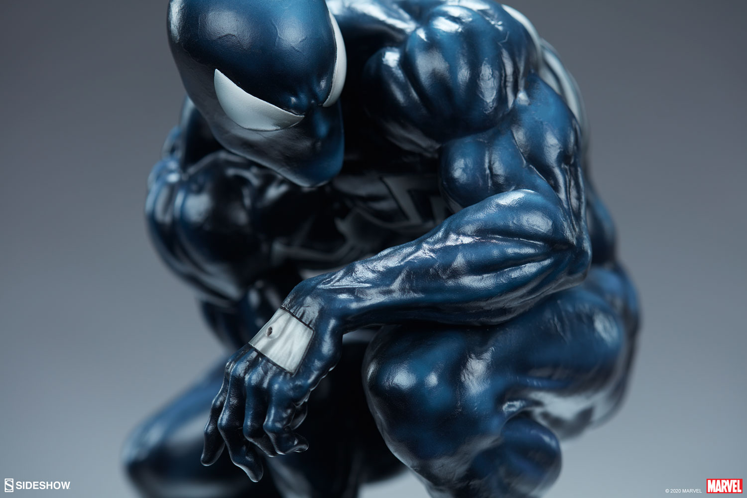 symbiote spider man figure