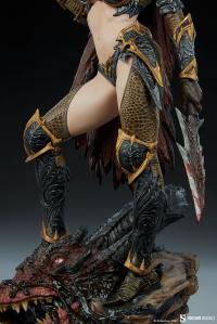 Gallery Image of Dragon Slayer: Warrior Forged in Flame Statue