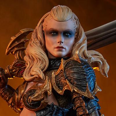 Out of the Box Dragon Slayer: Warrior Forged in Flame Statue