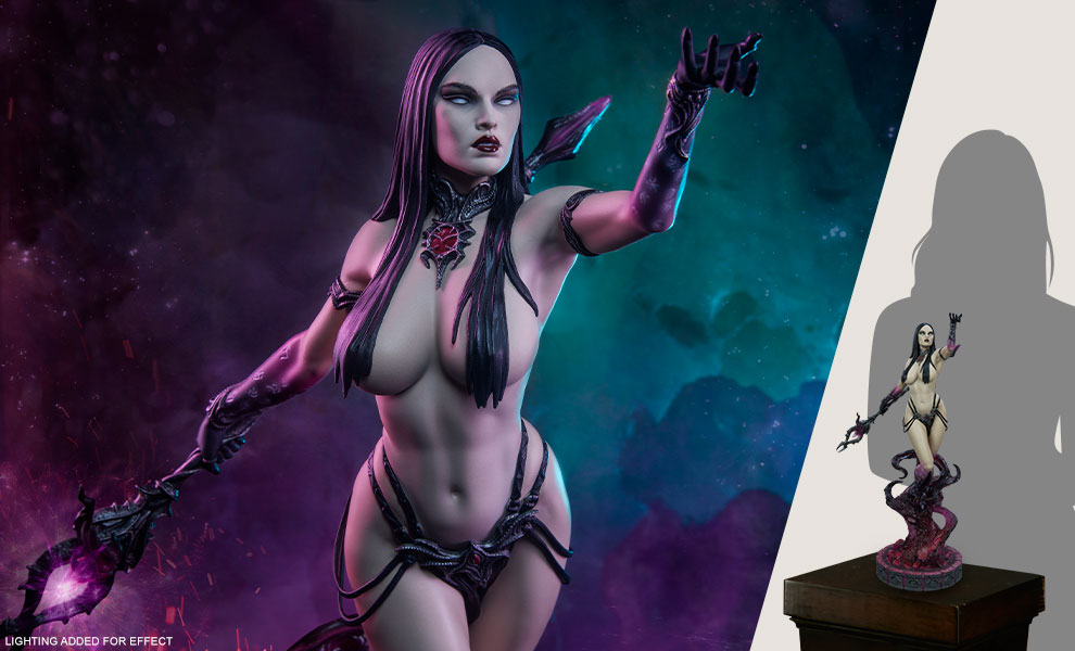Dark Sorceress: Guardian of the Void Sideshow Originals Statue