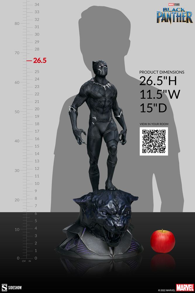 BLACK PANTHER Premium Format Figure Black-panther_marvel_gallery_620d3cc8abde7