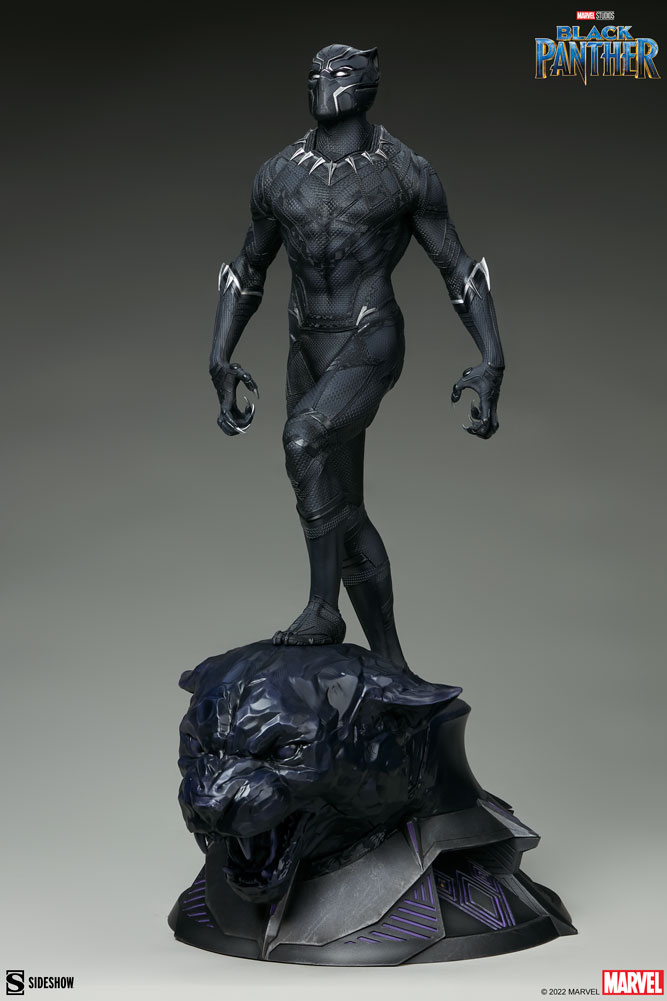 BLACK PANTHER Premium Format Figure Black-panther_marvel_gallery_620d3cc90ad1d