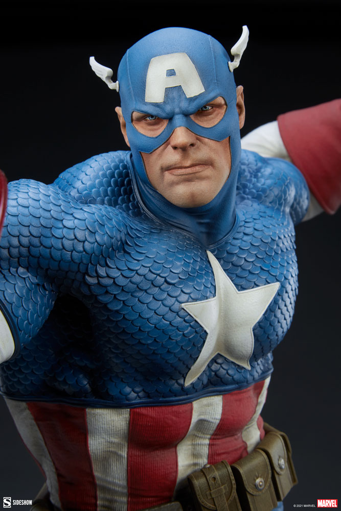 CAPTAIN AMERICA Premium Format Figure Captain-america_marvel_gallery_611549e32085f