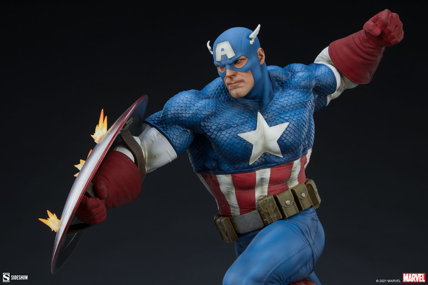 CAPTAIN AMERICA Premium Format Figure Captain-america_marvel_gallery_611549e370d92