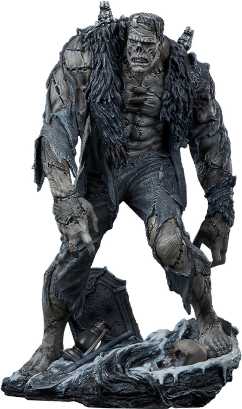 Frankenstein's Monster (Black & White Variant) Statues by Sideshow Collectibles