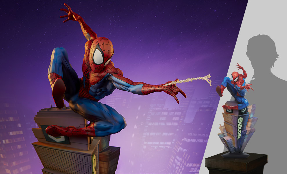 通販オンライン SIDESHOW Premium Format スパイダーマンExclusive ...