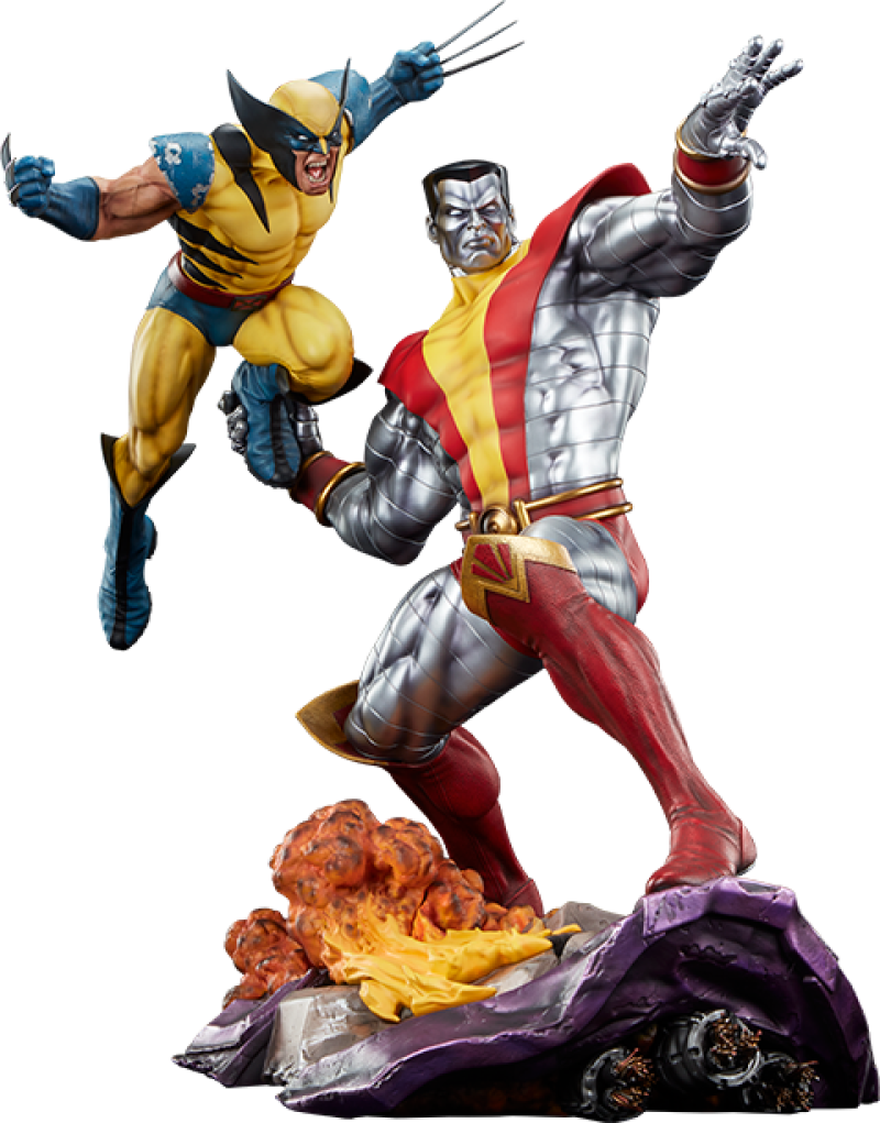 Fastball Special: Colossus and Wolverine Premium Format™ Figure by Sideshow Collectibles