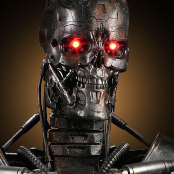 T-600 Terminator Endoskeleton Life-Size Bust by Sideshow 