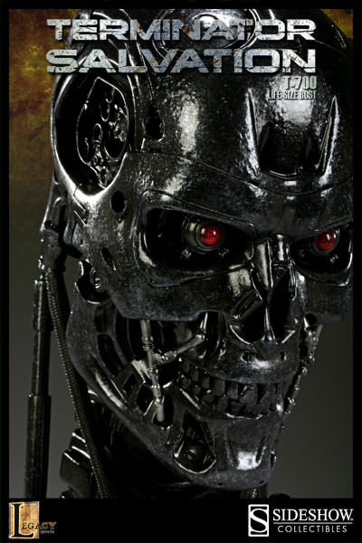 T 700 Terminator Endoskeleton Life Size Bust By Sideshow Sideshow Collectibles T 700 Terminator Endoskeleton Life Size Bust By Sideshow Sideshow Collectibles