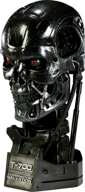 T 700 Terminator Endoskeleton Life Size Bust By Sideshow Sideshow Collectibles