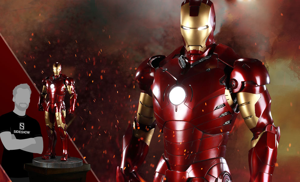 iron man mark 3 statue