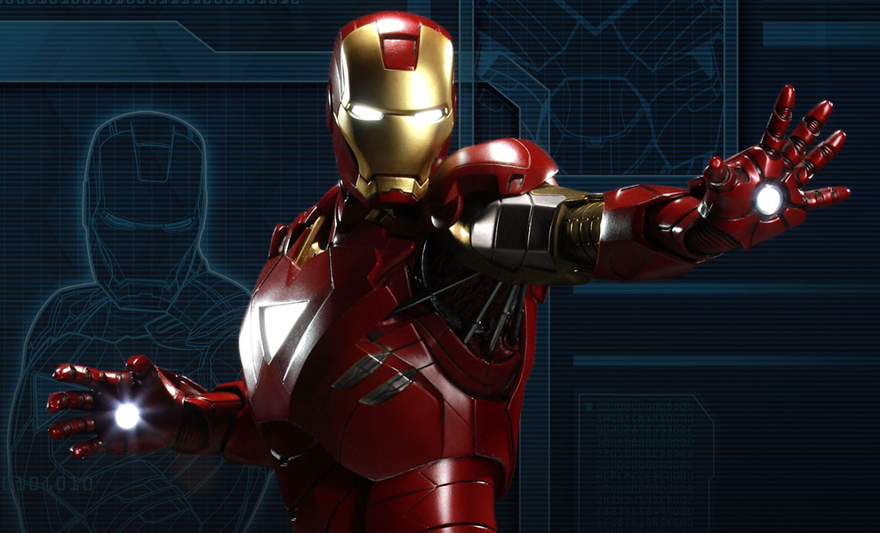 Gallery Feature Image of Iron Man Mark VI Maquette - Click to open image gallery