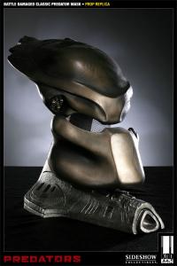 Gallery Image of Battle Damaged Classic Predator Mask Prop Replica