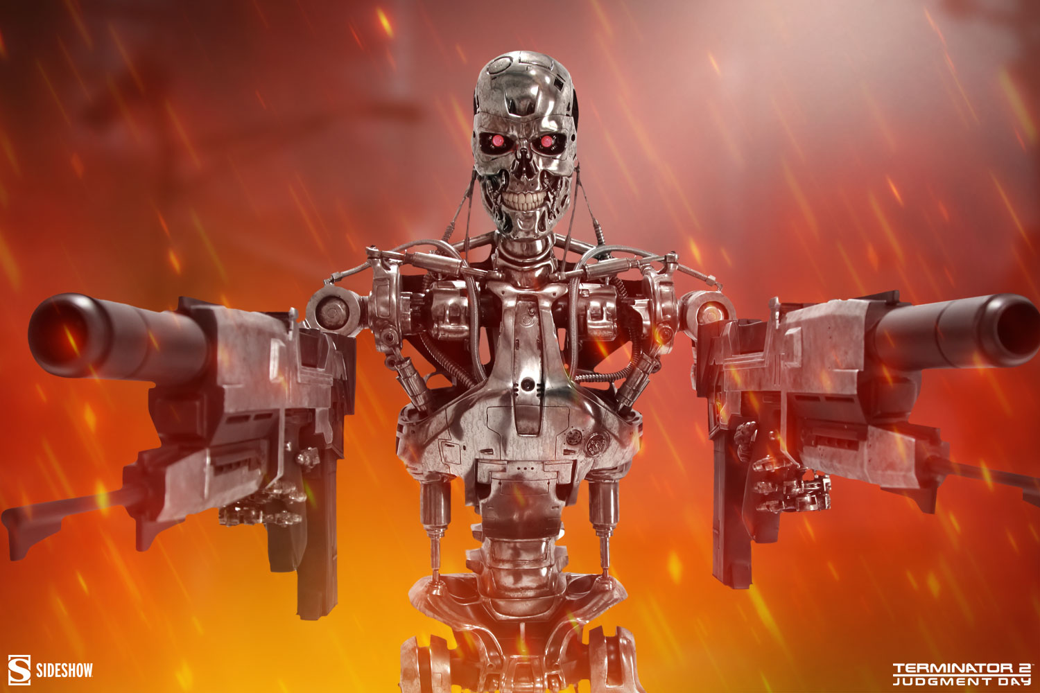 Terminator T 800 Endoskeleton Life Size Figure Sideshow Collectibles