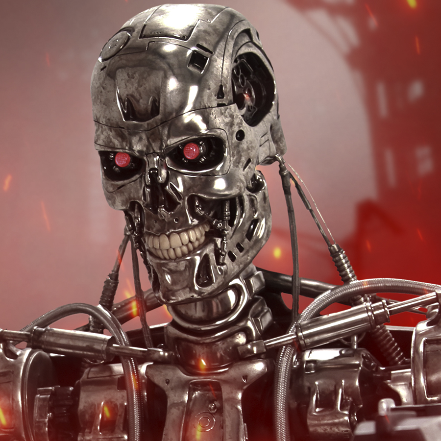 Terminator T-800 Endoskeleton Life-Size Figure | Sideshow Collectibles