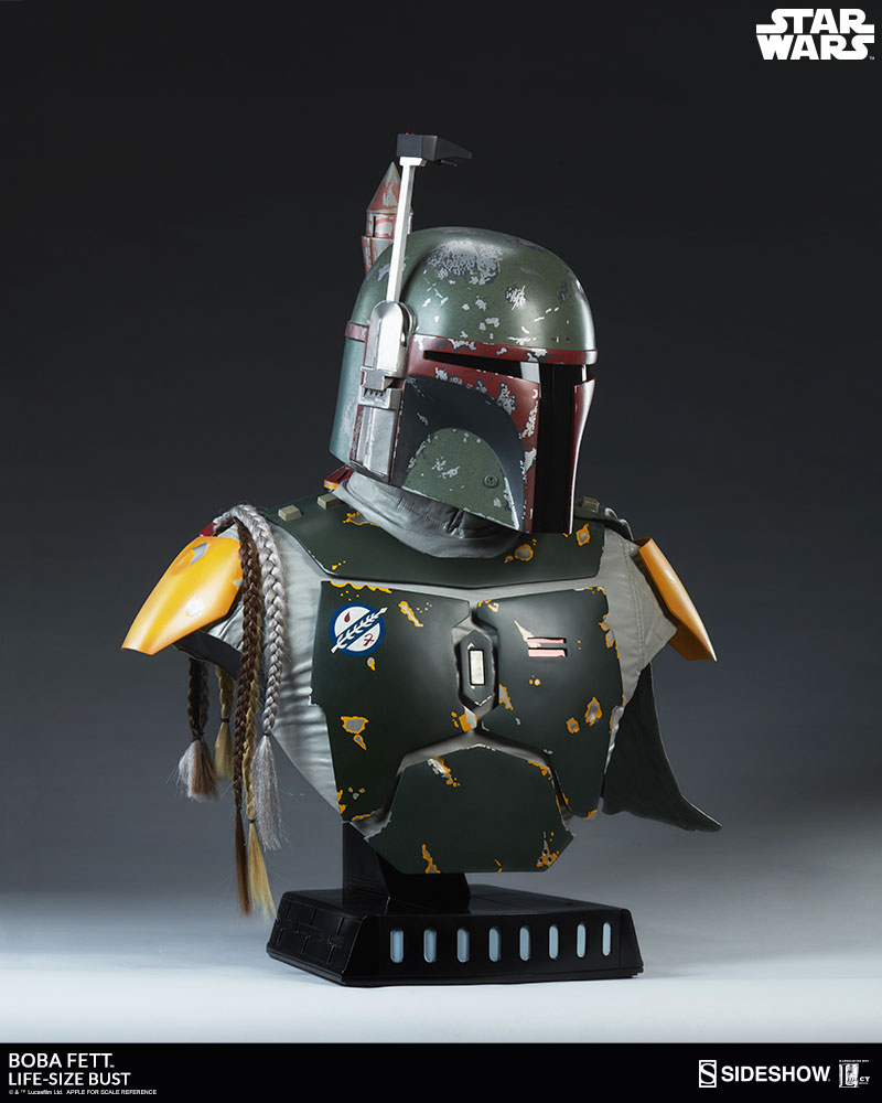 star wars boba fett bust