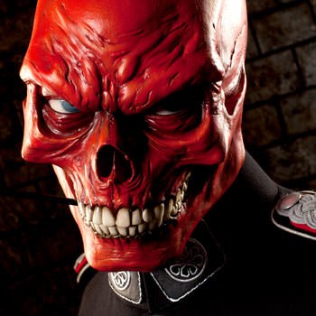 Marvel Red Skull Life-Size Bust by Sideshow Collectibles