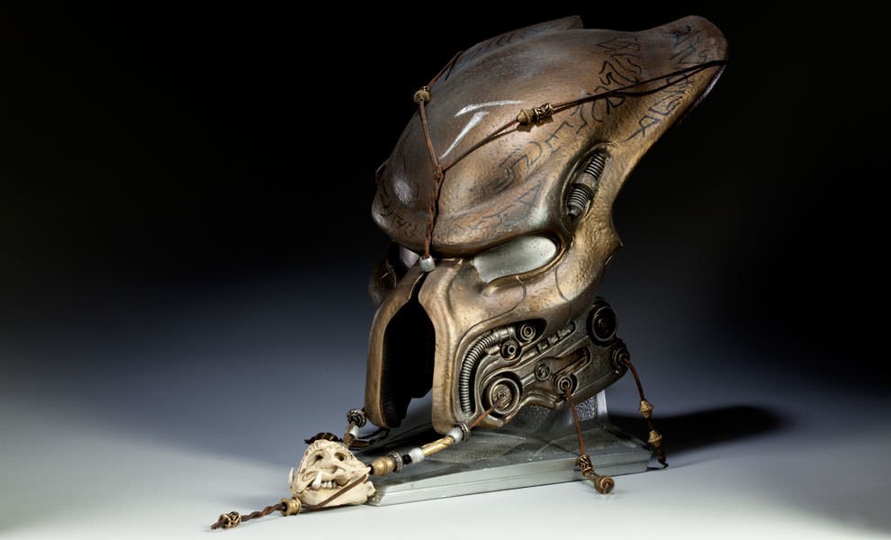 Gallery Feature Image of Elder Predator Ceremonial Mask Prop Replica - Click to open image gallery