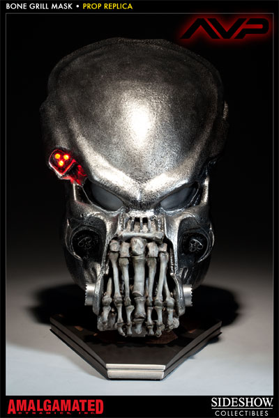 Alien VS Predator Bone Grill Predator Mask Prop Replica by