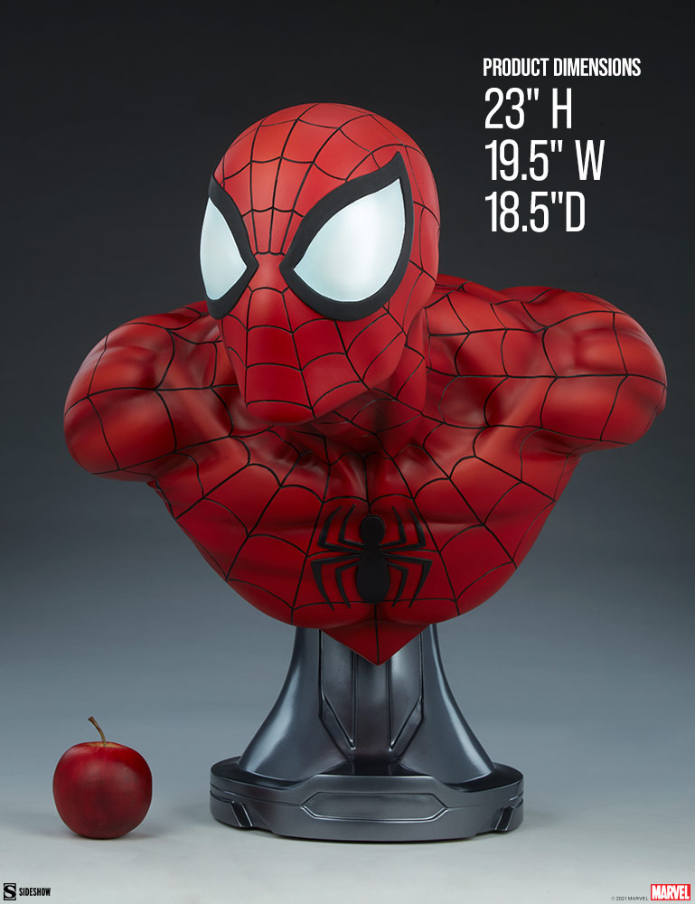 Life Size Spider-Man Bust Spider-man_marvel_gallery_605d015403d8e