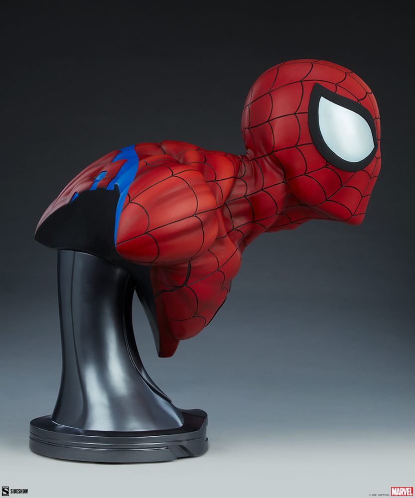 Life Size Spider-Man Bust Spider-man_marvel_gallery_605d01550ccd9