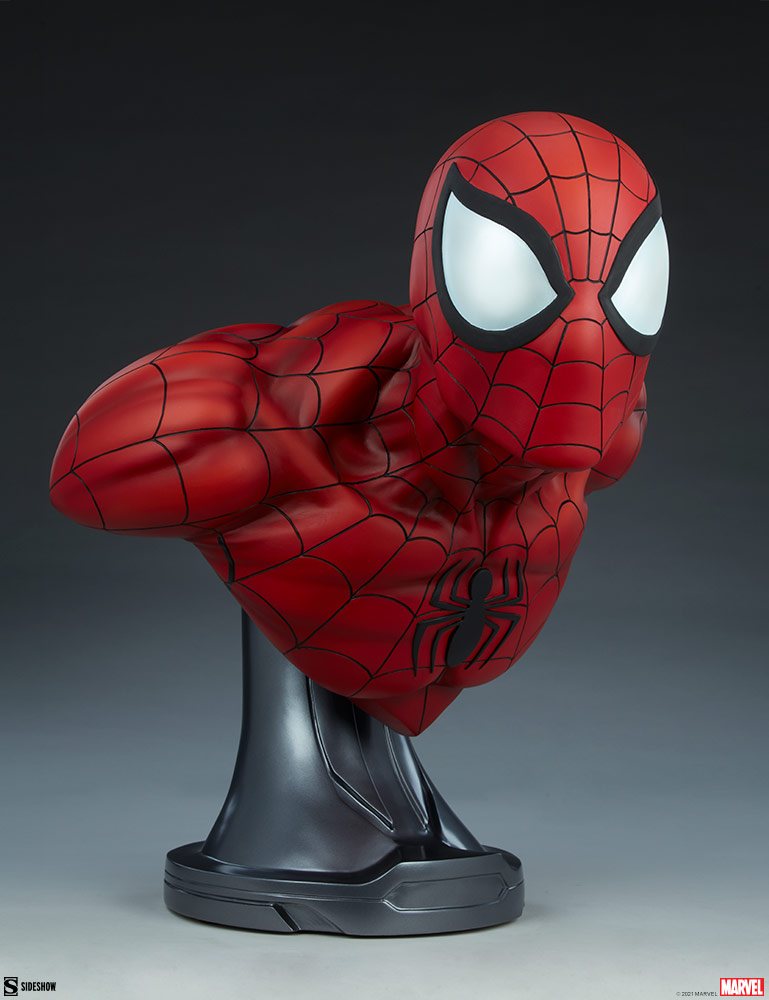 Life Size Spider-Man Bust Spider-man_marvel_gallery_605d01555c9fd