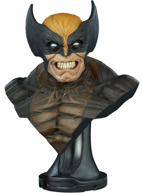 marvel life size bust