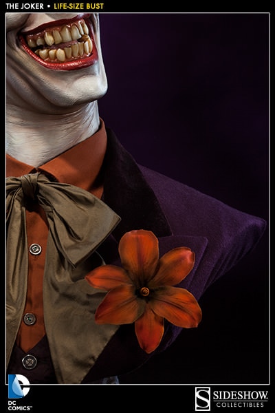 sideshow joker life size bust