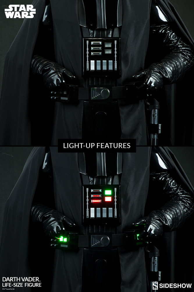 sideshow life size vader