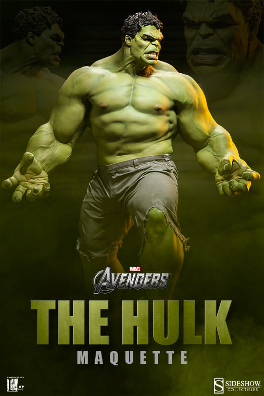 hulk sideshow maquette
