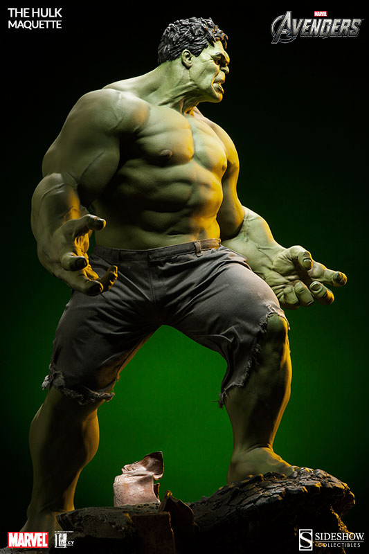 hulk sideshow maquette