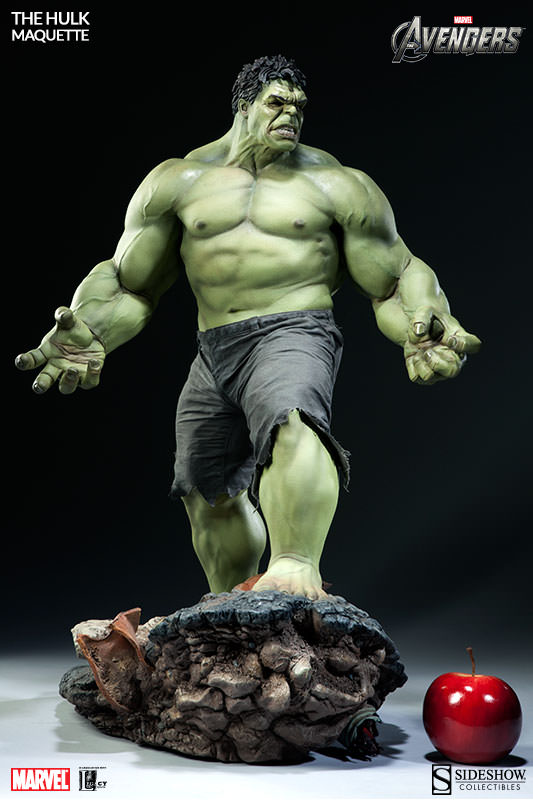 hulk sideshow maquette