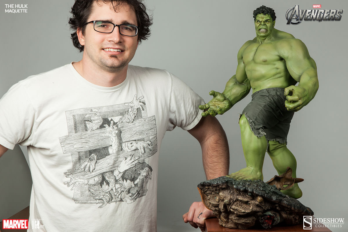 hulk sideshow maquette