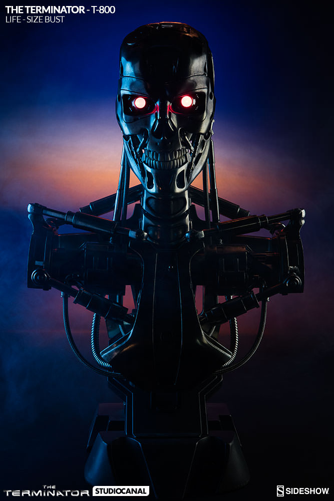 Terminator The Terminator LifeSize Bust by Sideshow Collect Sideshow