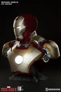 Gallery Image of Iron Man Mark 42 Life-Size Bust