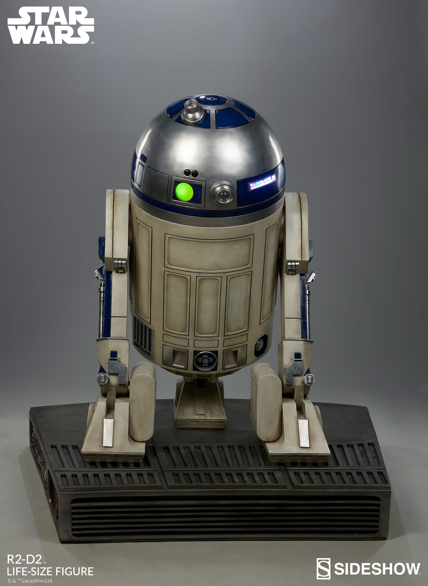 sideshow r2d2 life size