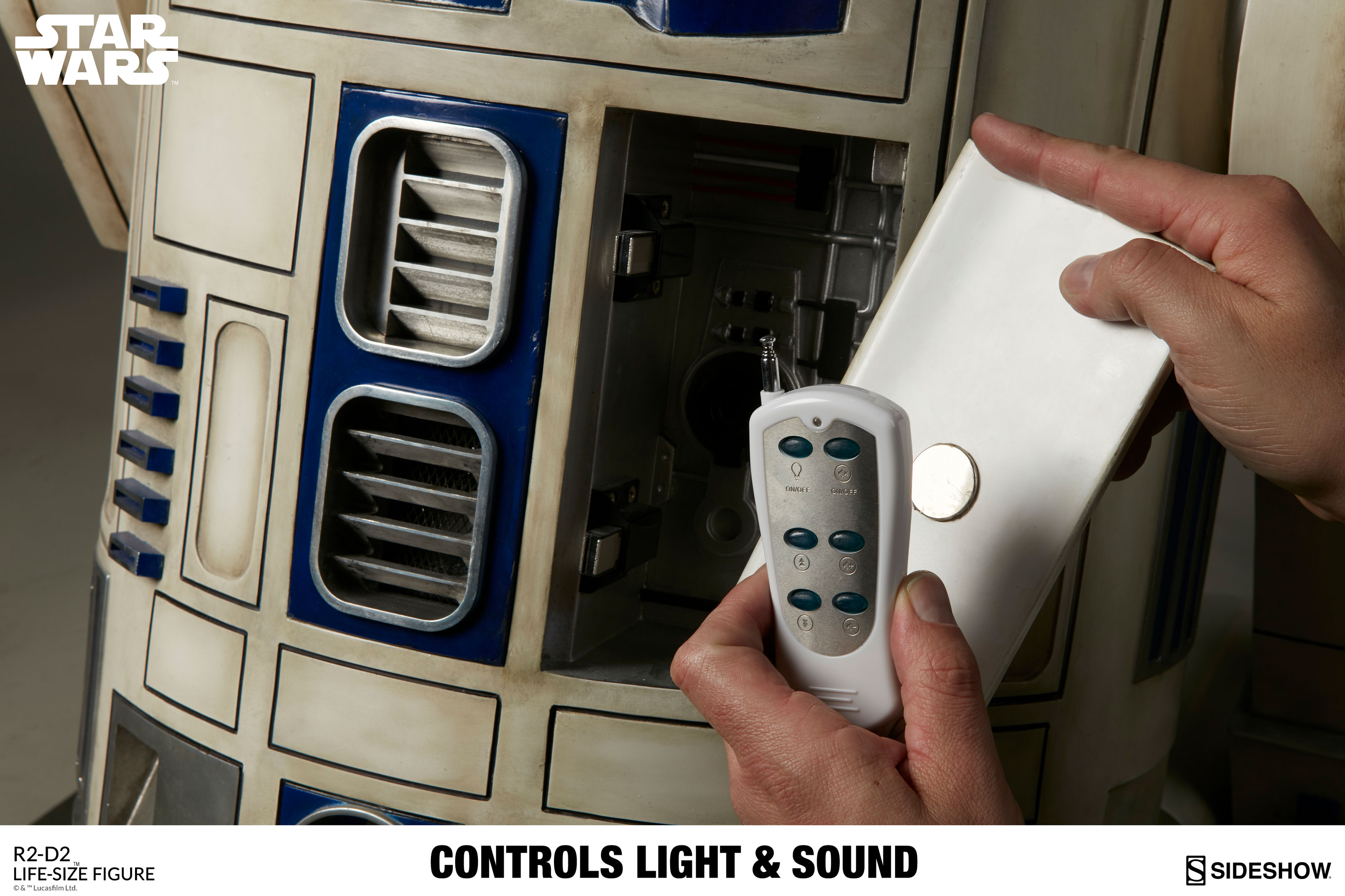 sideshow r2d2 life size