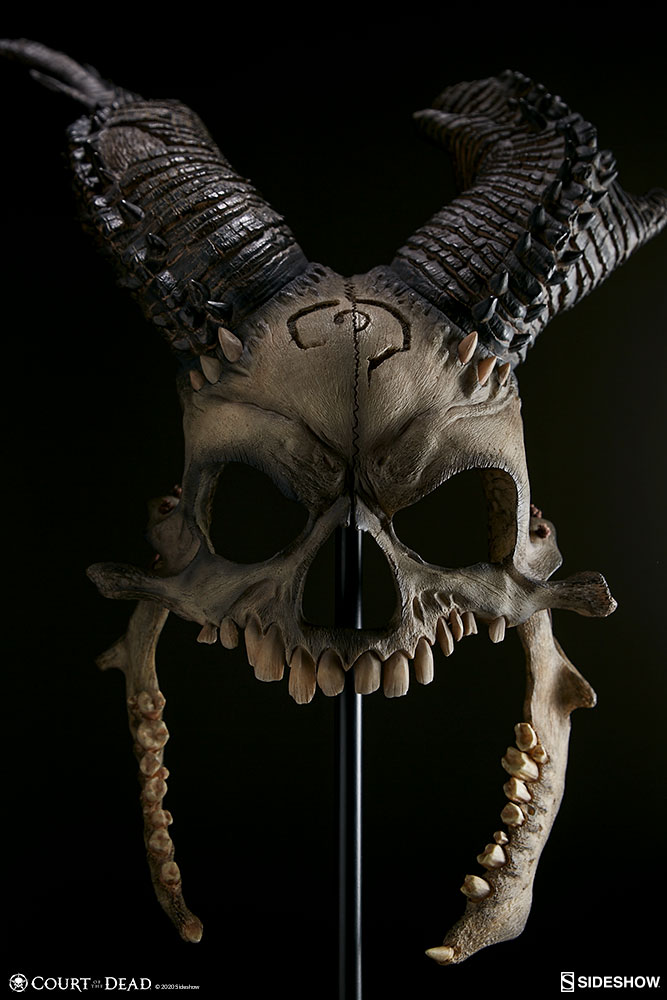 Kier Bane of Heaven Court of the Dead Mask 1:1 Skull Life Size Replica Sideshow 
