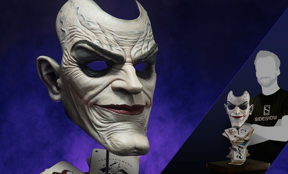 Gallery Feature Image of The Joker Life-Size Bust - Click to open image gallery
