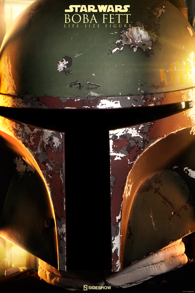 boba fett statue life size