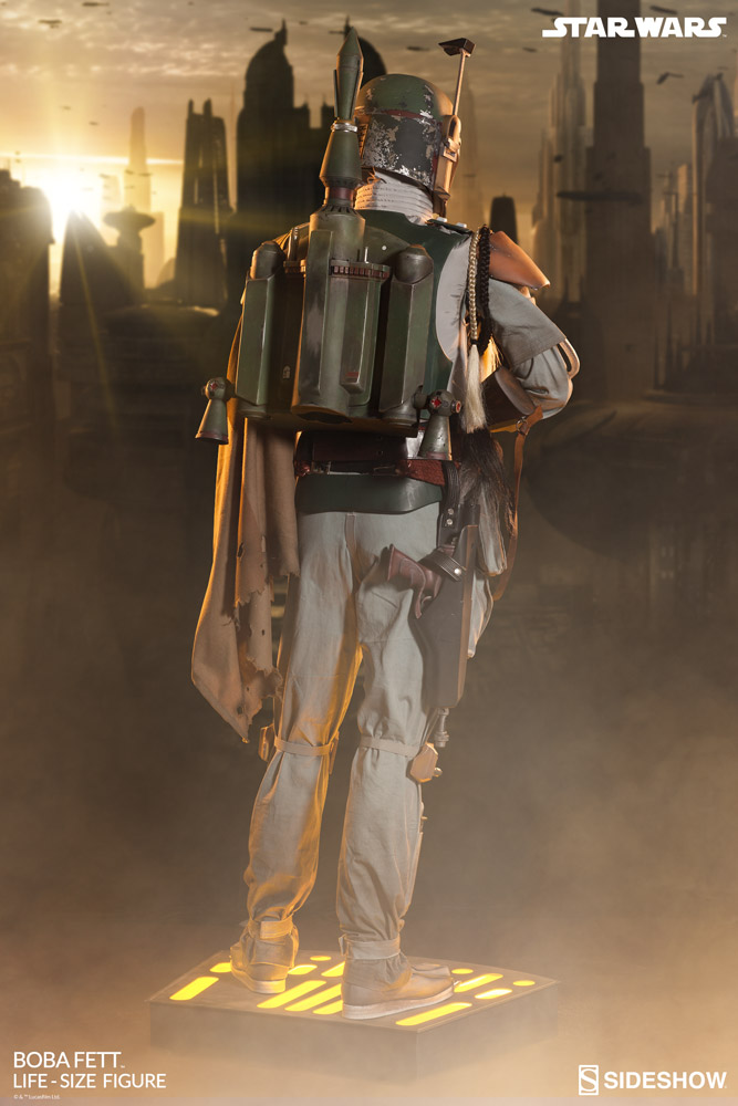 sideshow life size boba fett