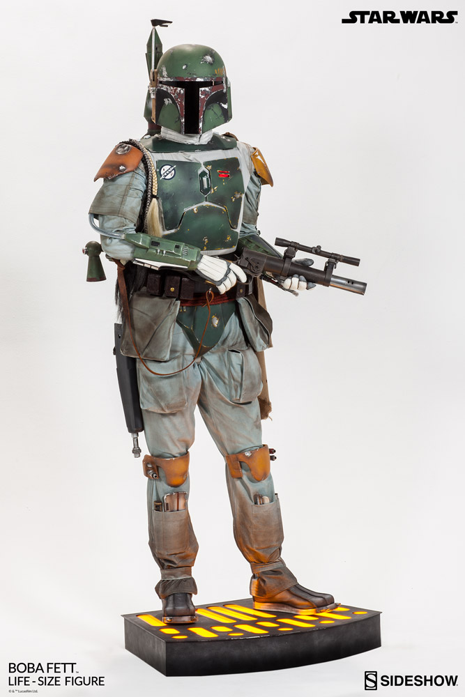 boba fett statue life size