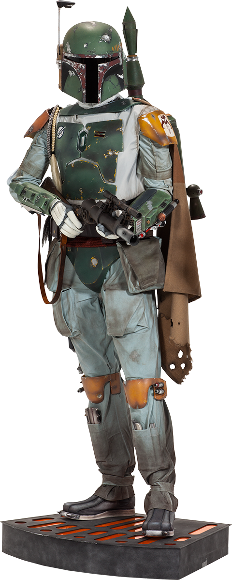 sideshow life size boba fett