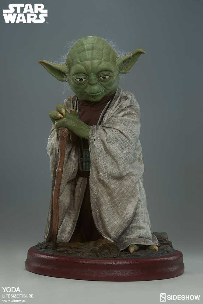 yoda statue life size