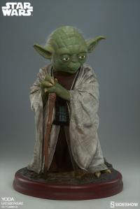 yoda bronze bronze statue by sideshow collectibles