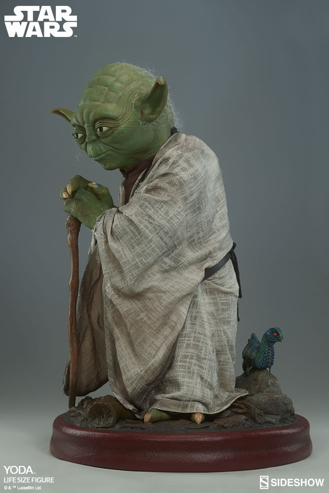 yoda statue life size