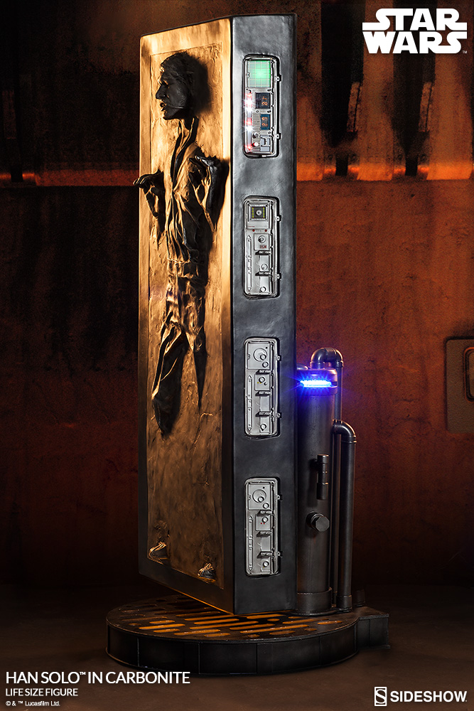 sideshow han solo carbonite